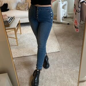 J Brand High Rise Skinny Jeans